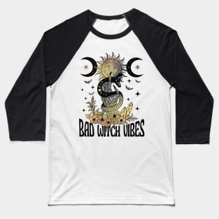 Bad Witch Vibes Baseball T-Shirt